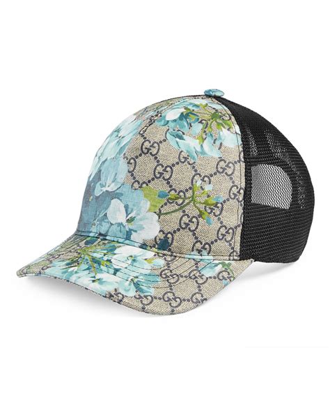 blue gucci cap|blue gucci baseball cap.